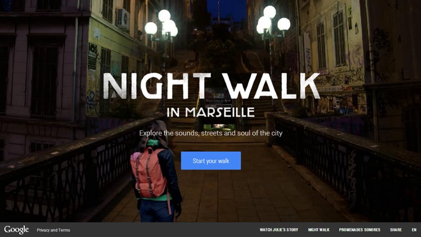 Google Night Walk