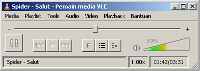 Antaramuka VLC 0.9.0