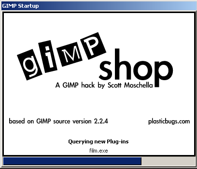 GimpShop StartUp