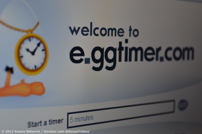 EggTimer – Pengawas Masa Berasaskan Web Yang Menarik