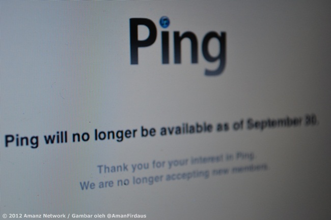 Apple Bakal Mematikan Perkhidmatan Ping Pada 30 September Ini