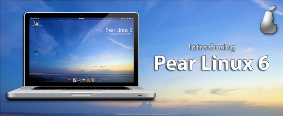 Pear Linux 6.0 Dilancarkan Secara Rasminya