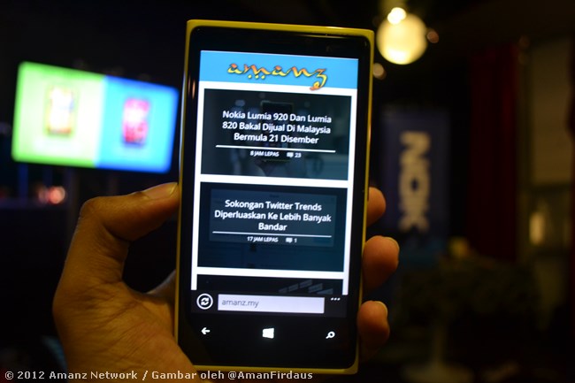 Kemaskini Lumia Black Hadir Untuk Pengguna Nokia Lumia 920