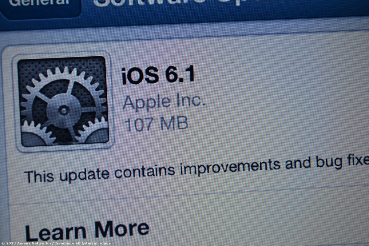 Apple Memperkenalkan Kemaskini iOS 6.1.4 Untuk iPhone 5
