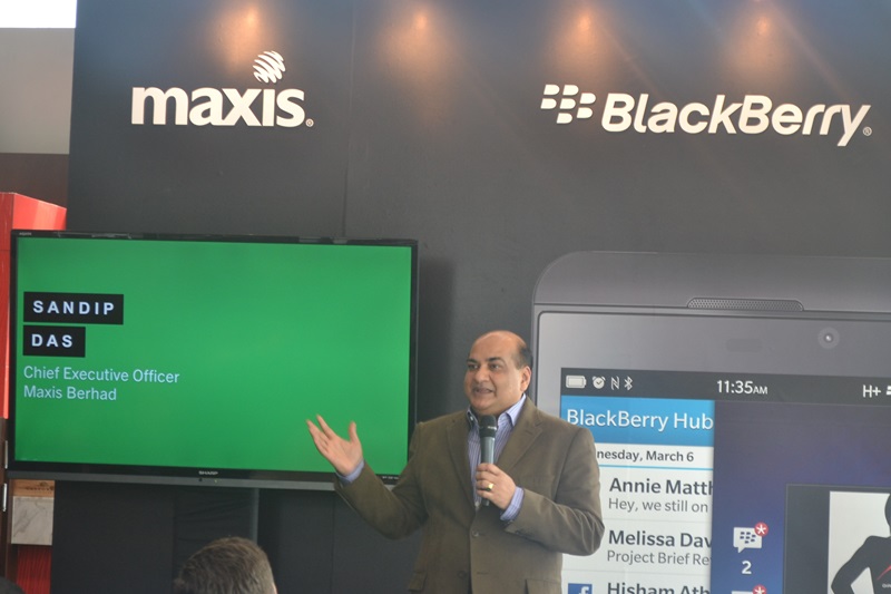 Maxis BlackBerry Z10