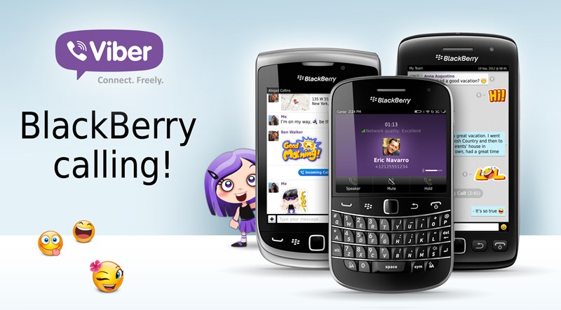 BlackBerry - Viber Calling