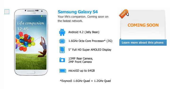 Celcom - Samsung Galaxy S4
