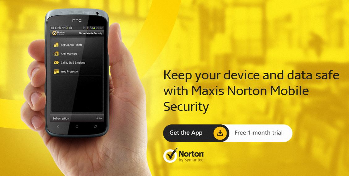 Maxis - Norton Mobile Security