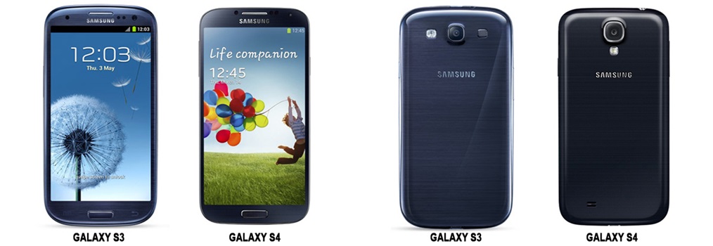 Samsung Galaxy S3 vs Galaxy S4