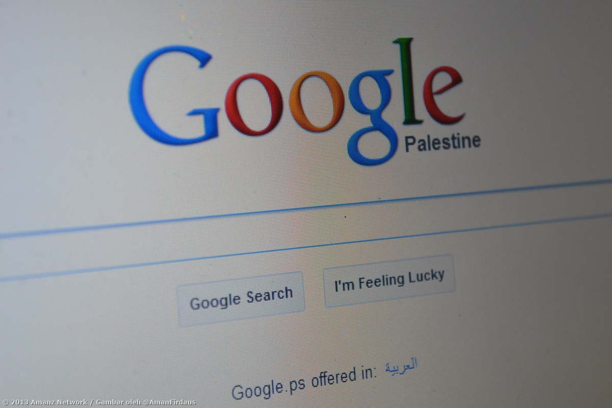 Google Mengiktiraf Penggunaan Nama Negara Palestin