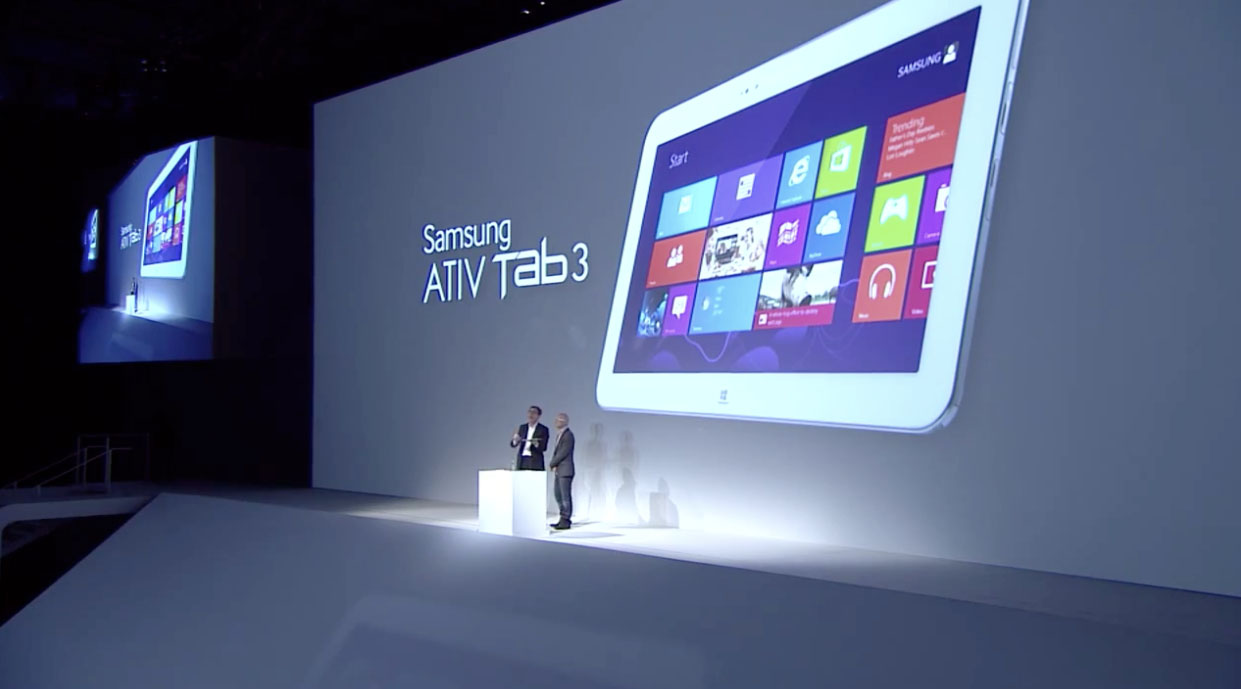 Samsung Mengumumkan Tablet ATIV Tab 3