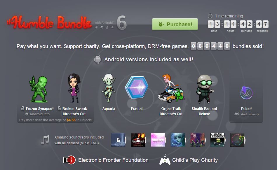 Humble Bundle 6 Membawakan Pelbagai Permainan Baru Untuk Android Dan Linux