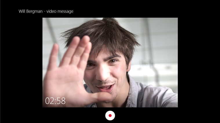 Skype Mesej Video