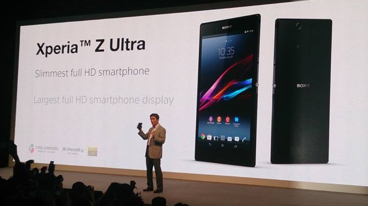 Sony Xperia Z Ultra Diumumkan Dengan Skrin Bersaiz 6.4-inci