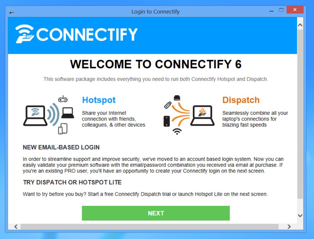 Connectify Lite 6.0