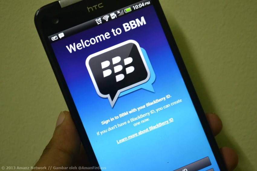 BlackBerry Mengumumkan Pelancaran BBM Untuk Android Dan iPhone