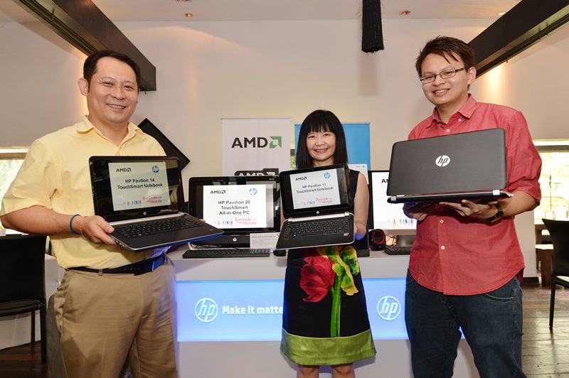 HP Malaysia Memperkenalkan Komputer Berasaskan Cip Pemprosesan AMD