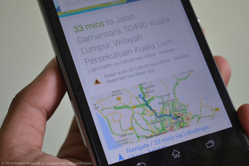 Google Now Kini Mengintegrasikan Data Waze Dan Memperlihatkan Kemaskini Berita