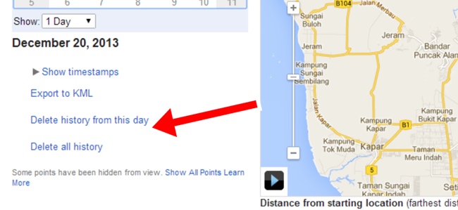 Google Location History