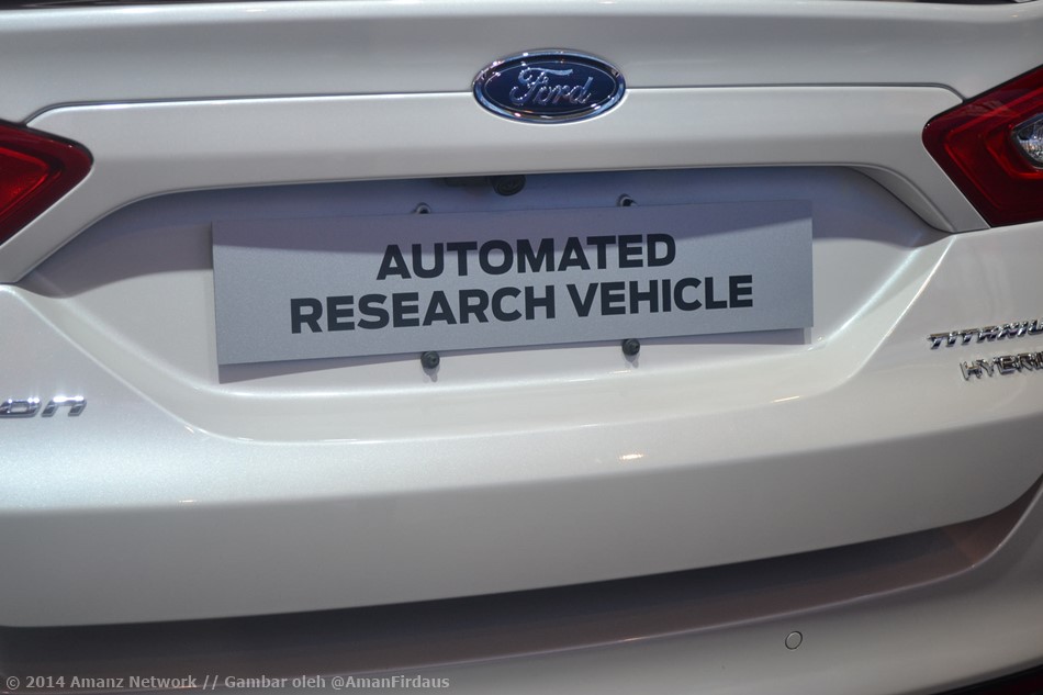(MWC 2014) Kereta Pemanduan Automatik Daripada Ford