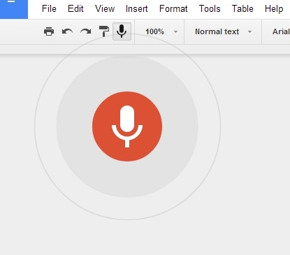Google Docs Voice