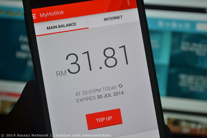 Maxis Hadir Dengan Aplikasi Hotlink RED Untuk Pengguna Android