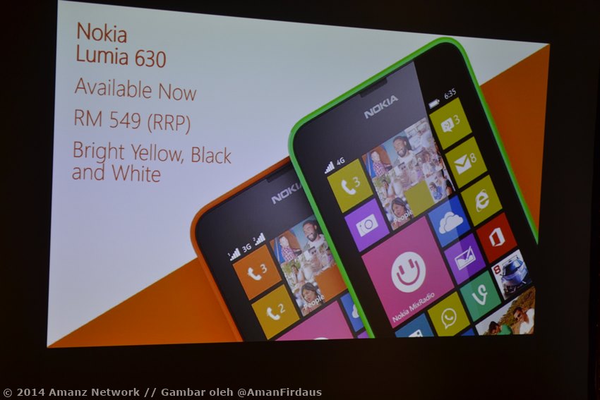 Nokia Lumia 630 Malaysia