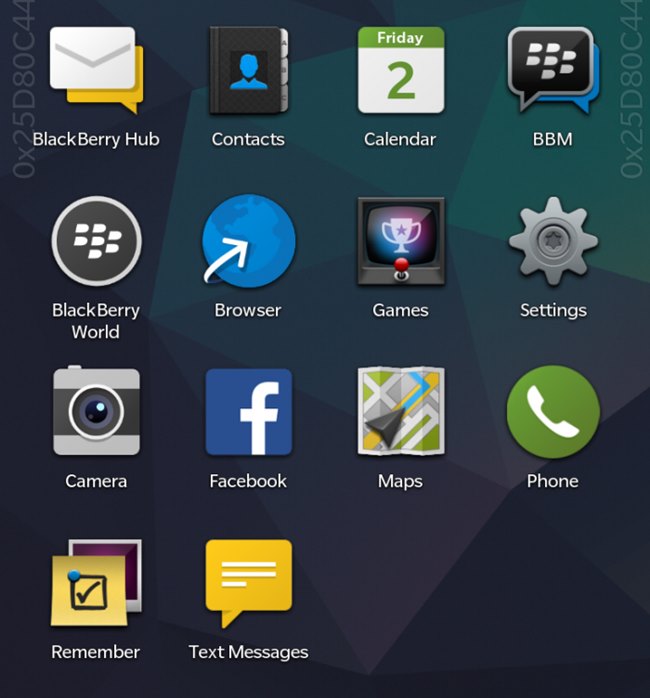 BlackBerry 10.3 Ikon