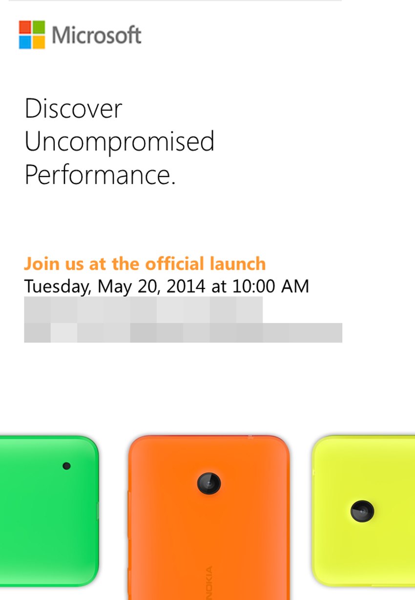 Lumia 630 Invite