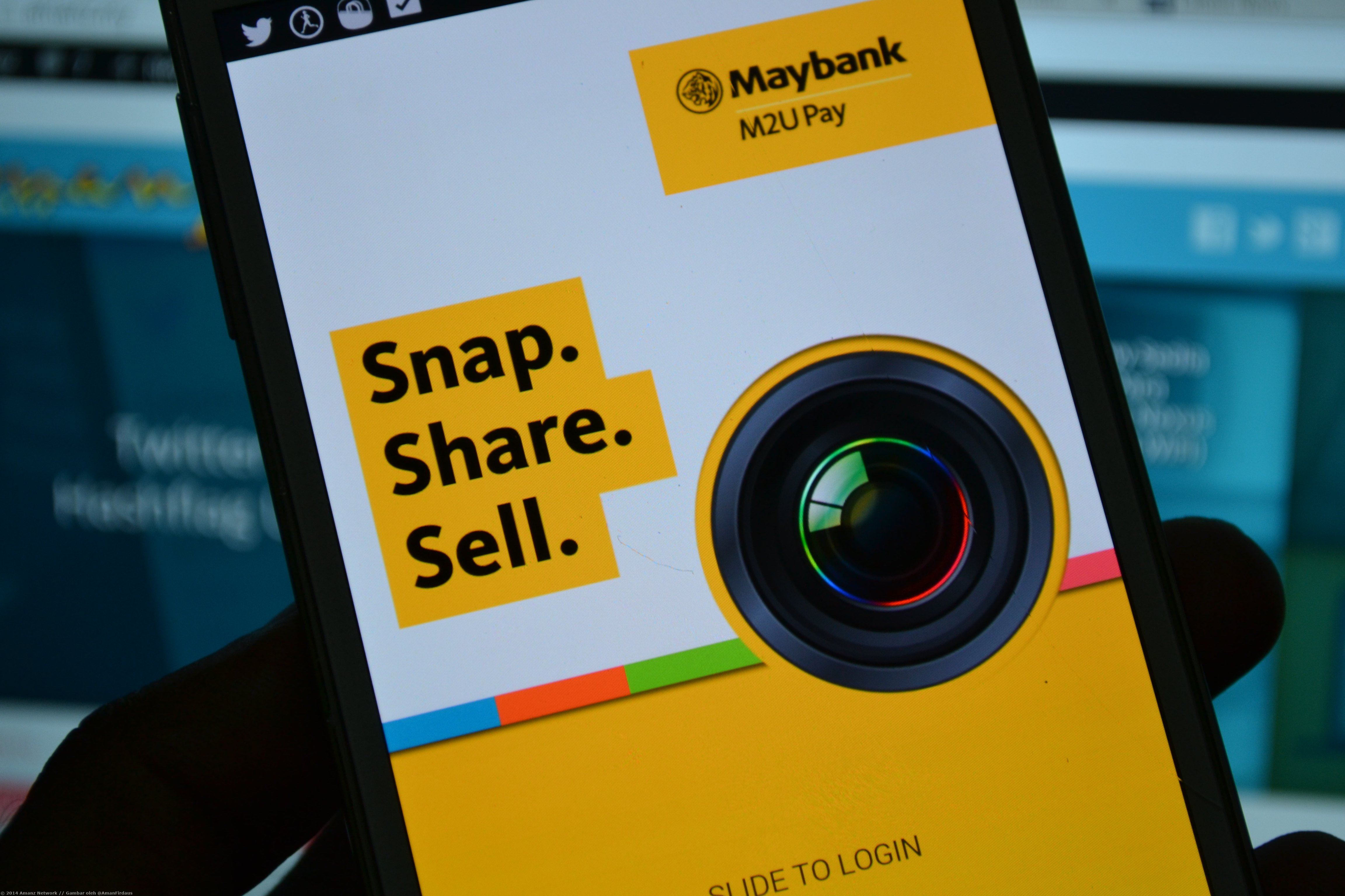 M2U Pay Snap & Sell