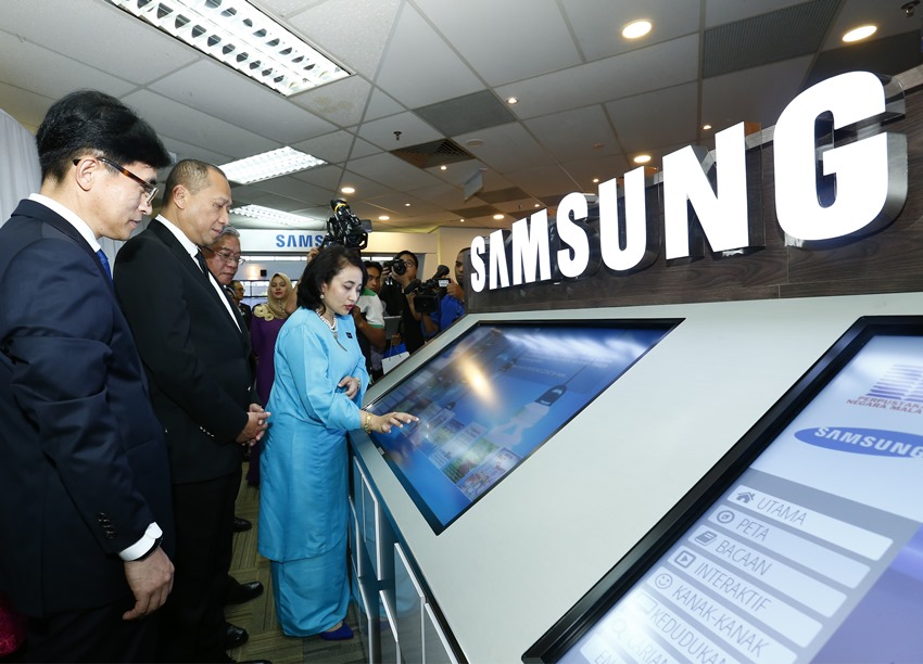 Samsung Dan Perpustakaan Negara Malaysia Bekerjasama Untuk Perpustakaan BESTARI Samsung