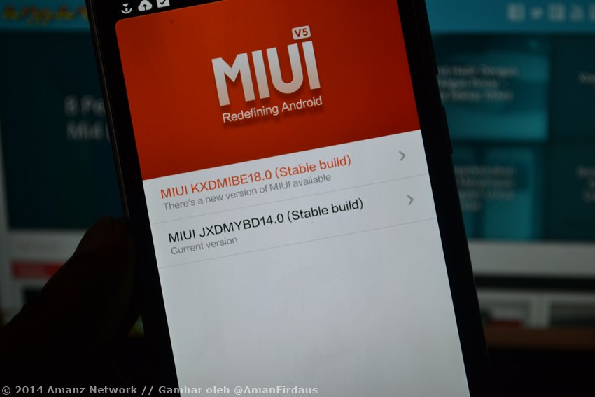 Xiaomi Mi3 Update