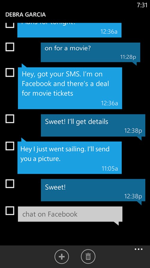 Windows Phone - SMS