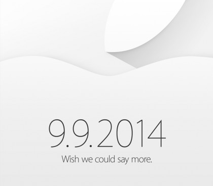 Apple 9 September