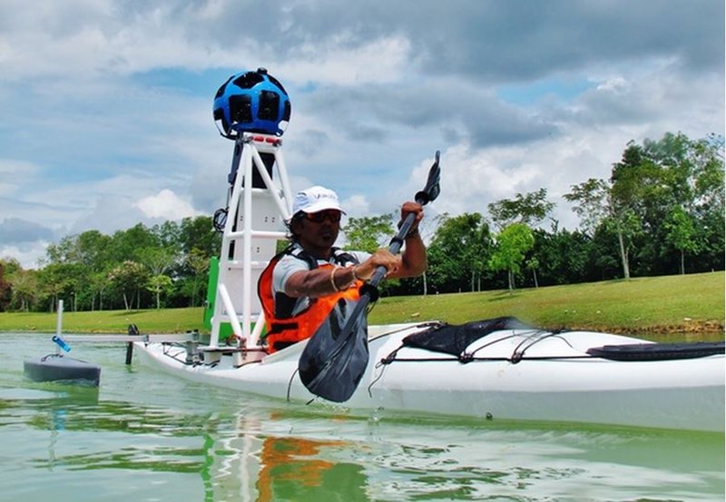 Google Street View Trekker Digabungkan Dengan Kayak – Merakamkan Pantai Semenanjung