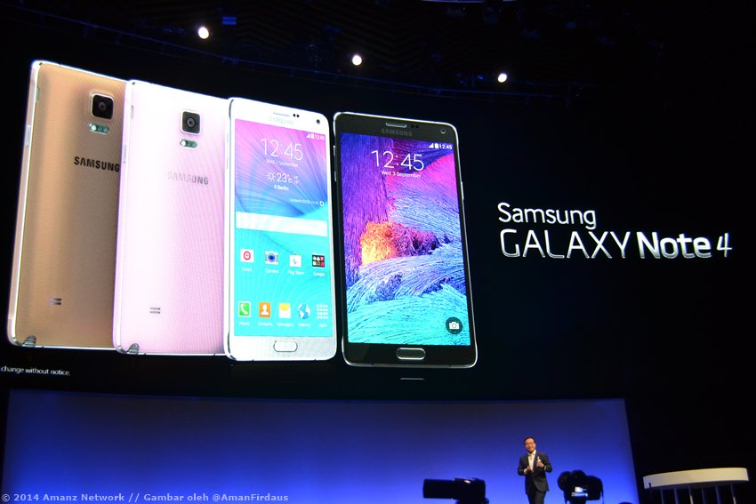 Samsung Menjadualkan Pelancaran Galaxy Note 4 Di Malaysia Pada 15 Oktober