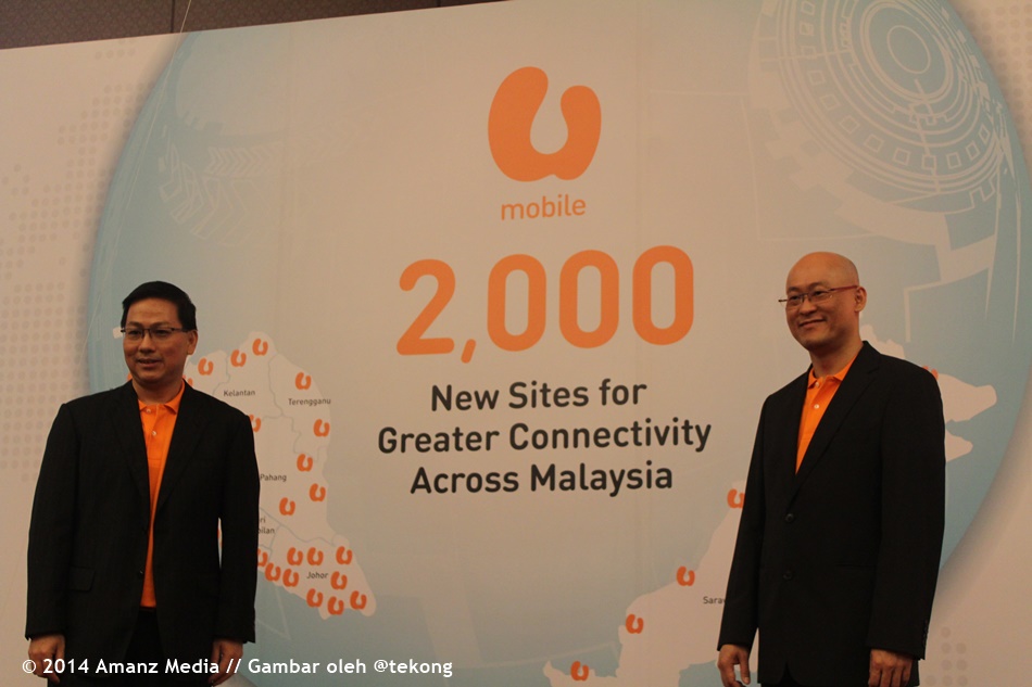 U Mobile Merancang Untuk Menambah 2000 Tapak Pemancar 3G & 4G LTE Pada 2015