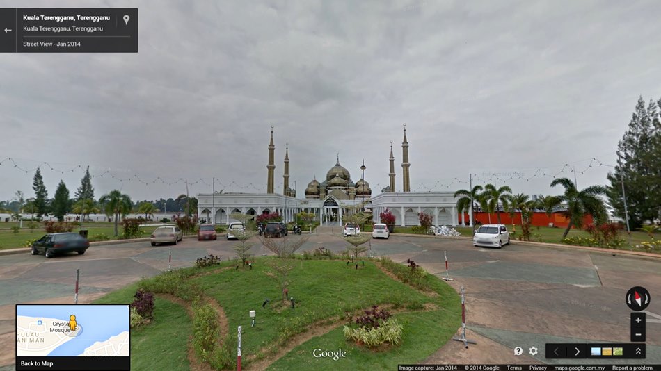 Masjid Kristal Street View