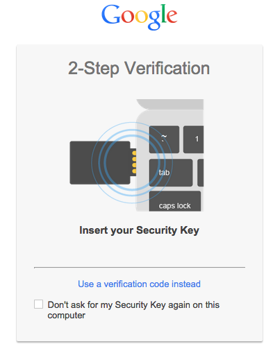 Google Security Key