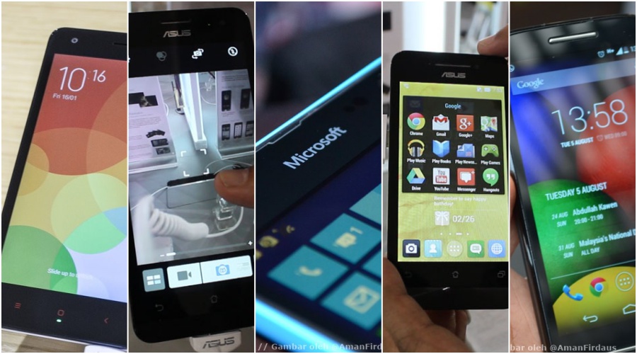 5 Telefon Pintar Di Bawah RM500 Pada Suku Pertama 2015