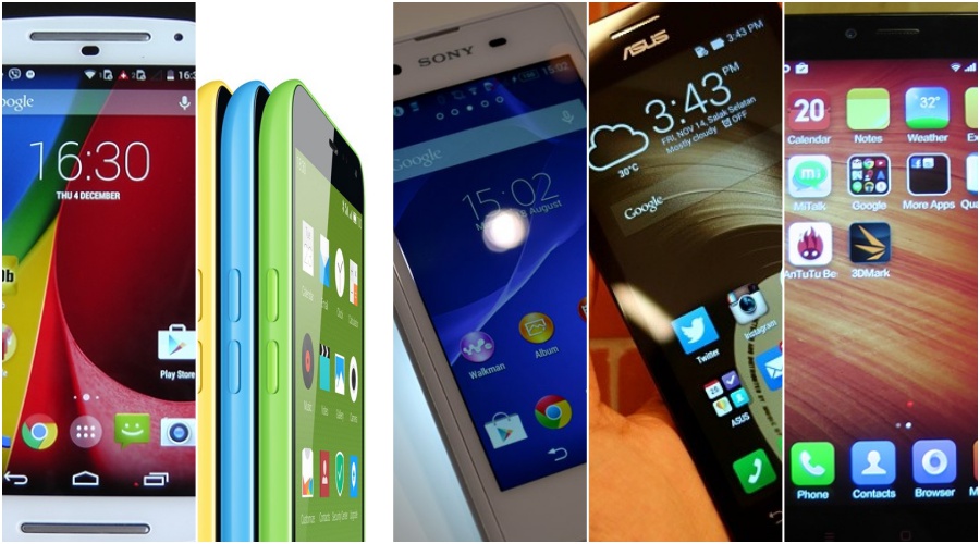 5 Telefon Pintar LTE Dibawah RM750 Pada Suku Pertama Tahun 2015