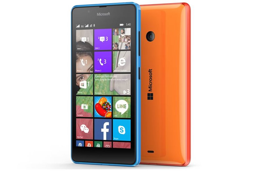 Microsoft Memperkenalkan Lumia 540 Dengan Sokongan Dwi-SIM