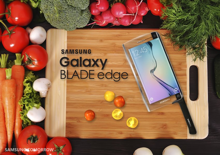 (April Fool) Samsung Hadir Dengan Galaxy BLADE Edge – Pisau Pintar Untuk Tukang Masak