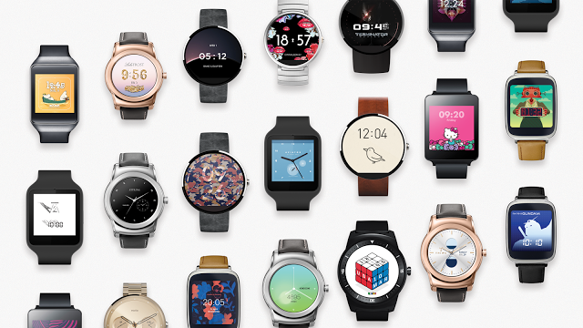 Android Wear Muka Jam
