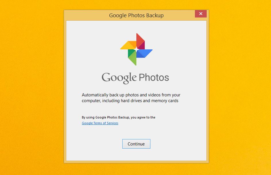 Google Photos Desktop