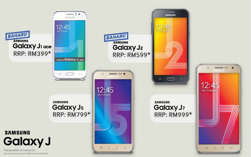 Samsung Galaxy J Malaysia