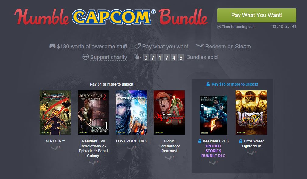 Humble Capcom Bundle