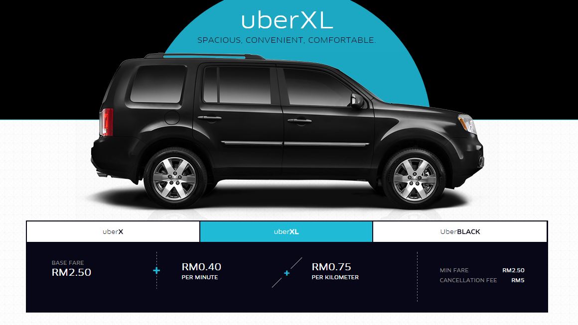 UberXL Kuala Lumpur