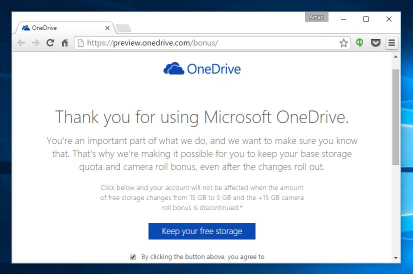 OneDrive 15GB