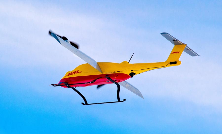 DHL Menguji Sistem Dron Yang Tidak Memerlukan Sebarang Bantuan Manusia